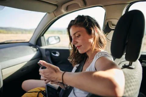 In the car Stock Photos