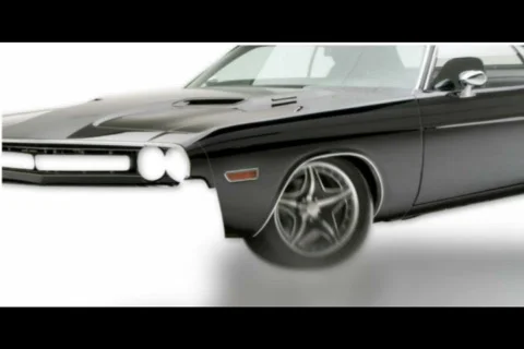 Car in pieces animation Stock Footage 549187