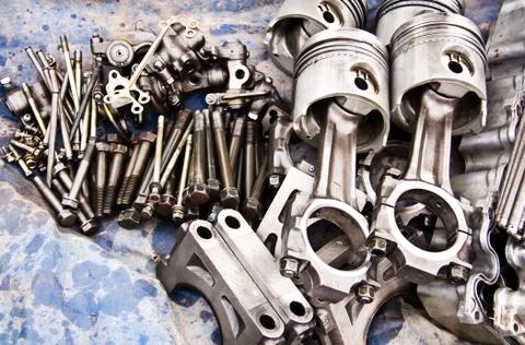 Car piston Stock Photos