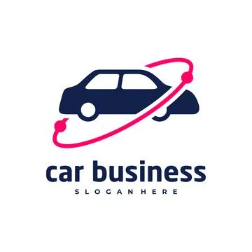 Car planet logo vector template, Creative Car logo design concepts Stock Illustration