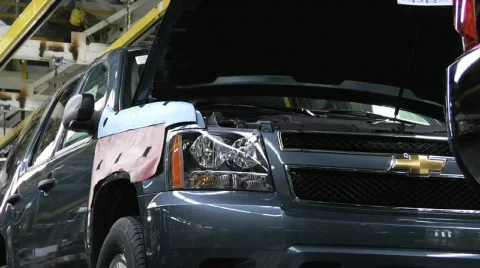 Car Plant 30 Stock Footage 292338