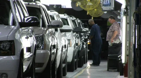 Car Plant 32 Stock-Footage 292364