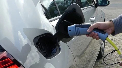 Car plug in hybrid 動画素材 109440700