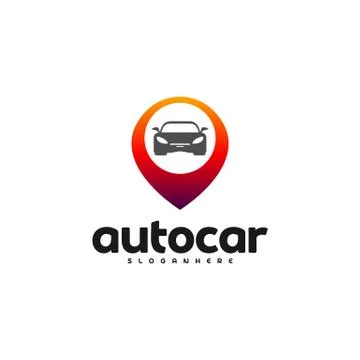 Car Point Logo Template Designs. Auto car logo point Stock Illustration