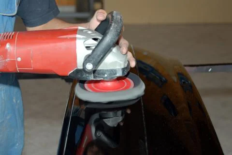 Car polish Stock Photos