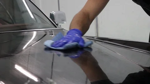 Car polished car Stock Footage 94100441