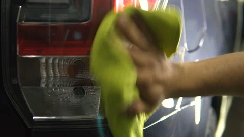 Car polishing closeup. Stock Footage 90062672
