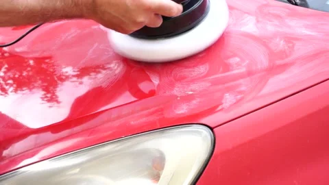 Car polishing Stock Footage 191483165