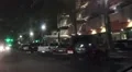 Car POV Driving Down City Street At Night 05 HD HD Footage