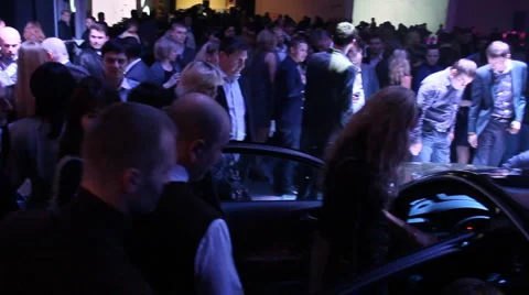 Car presentation Stock Footage 4556063