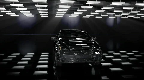 Car presentation, seamless loop Video stock 831301