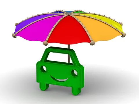 Car protection Stock-Illustration
