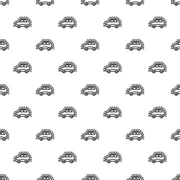 Car protection pattern representing vehicle insurance and security 스톡 일러스트