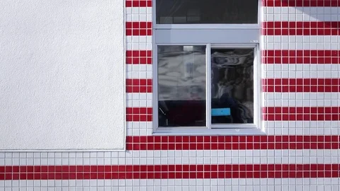 A car pulling up to a fast food window Video stock 72786040