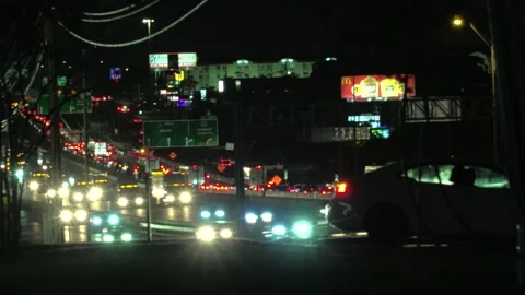 Fast Pull To Traffic Stock Video Footage | Royalty Free Fast Pull To ...