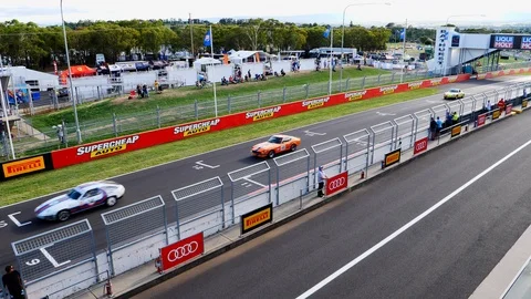 Car Race Stock Footage 105693526