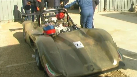 Car race in Sicily 스톡 동영상 121934775