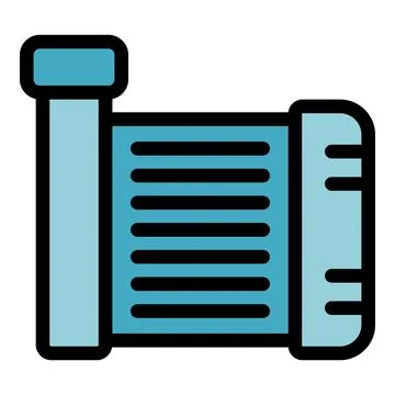 Car radiator cooling engine system providing heat exchange Stock Illustration