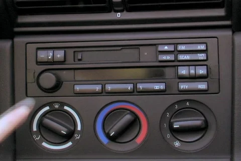 Car Radio Stock Footage