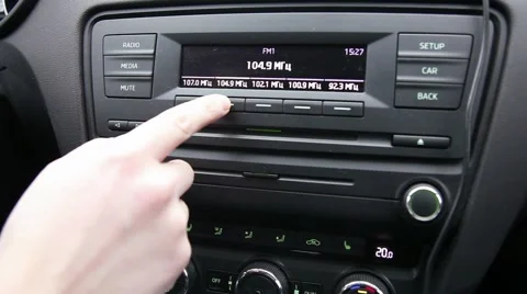 Car Radio Stock Footage 46503413