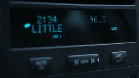 Car radio knobs and buttons 2 스톡 동영상 18172948