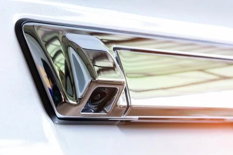 Car rear camera Foto stock