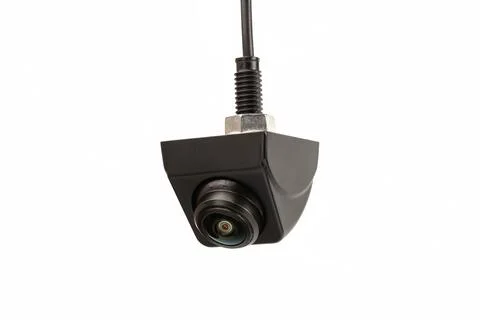 Car rear view camera isolated on white background 3 Stock Photos