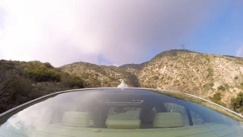 Car rear view in time lapse Video stock 81819183