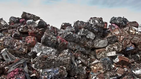 Car recycling Stock Footage 145798349