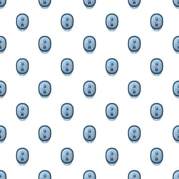 Car remote control key fobs seamless pattern Stock Illustration