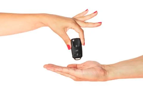 Car rent concept Stock Photos