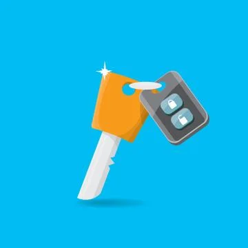 Car rent concept vector flat icon Illustrazione stock