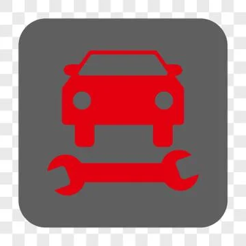 Car Repair Interface Toolbar Button Stock Illustration