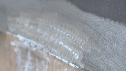 The car is repaired with stud welding Stock Footage 118023762