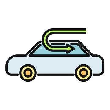 Car with return and exchange arrow concept イラスト素材
