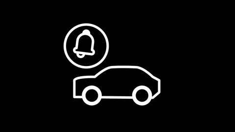 Car Ride Notification Stock Footage 334461735