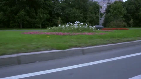 Car rides on the road Stock-Footage 102360134