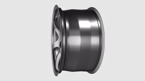 Car Rims Stock Footage 254048312