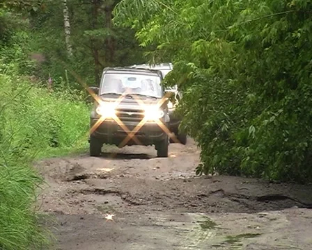 Car on the road 스톡 동영상 6524889