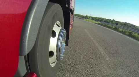 Car on the road Stock Footage 33780688