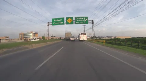 Car by the road Stock Footage 65338041