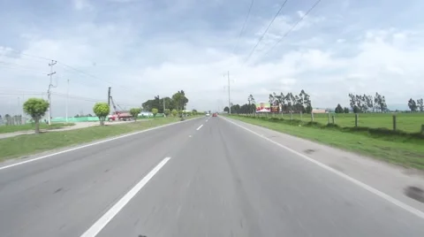 Car by the road to Stock Footage 65338069