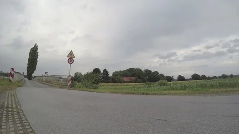 Car on the road Stock Footage 77463590