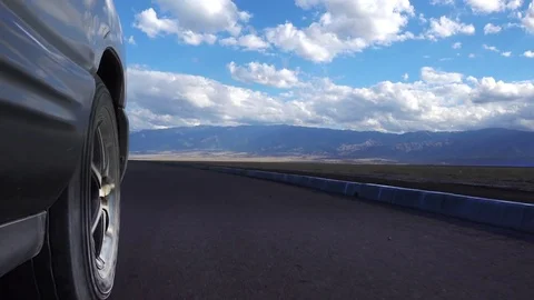 Car On A Road. Видео 83024732