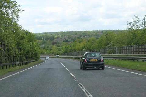 Car on road Stock Photos