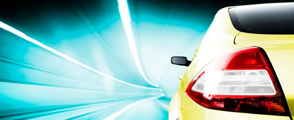 Car on road Stock Photos