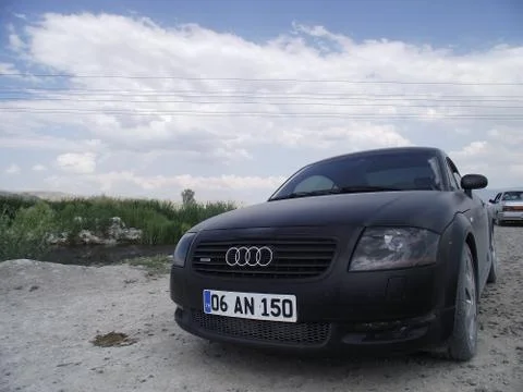 Car on the road Stock Photos