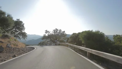 Car Road Point of View Shot 스톡 동영상 108773684