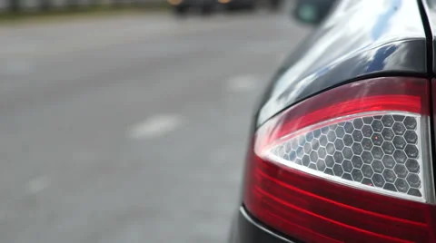 Car roadside stop Video stock 55250524