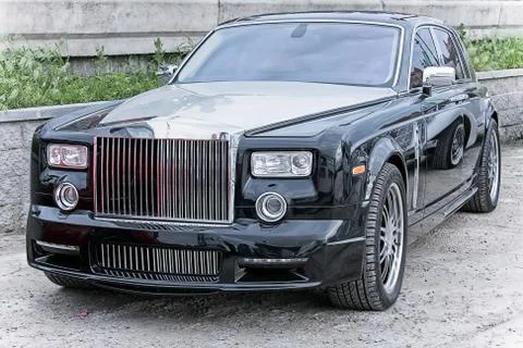 Car rolls royce phantom Foto stock